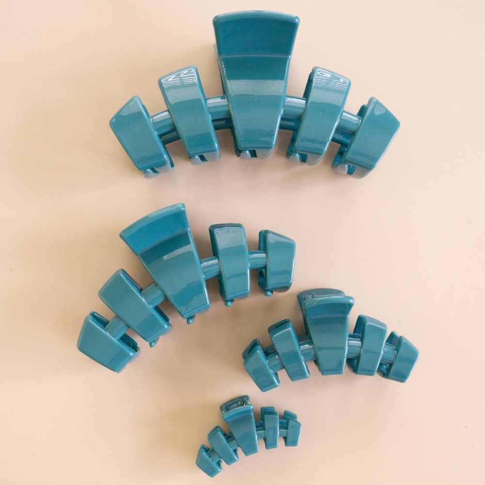 Classic | Teal With It | Large | Claw Clip
