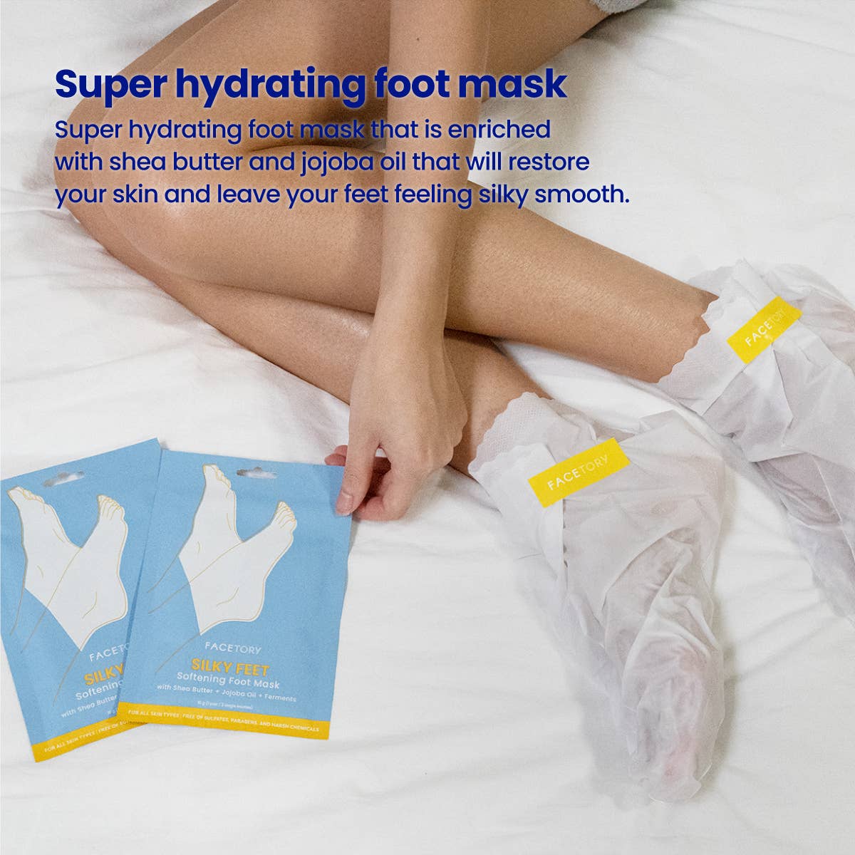Foot Masks - K-Beauty - Softening - Silky Feet - Set of 2