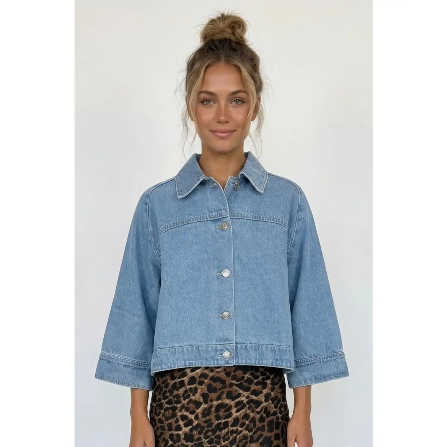 denim jacket top