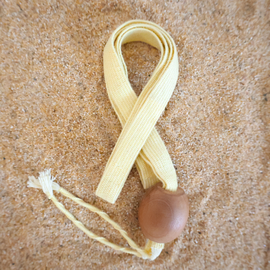 Butter Yellow Hand-Woven Hat Band - BAND ONLY