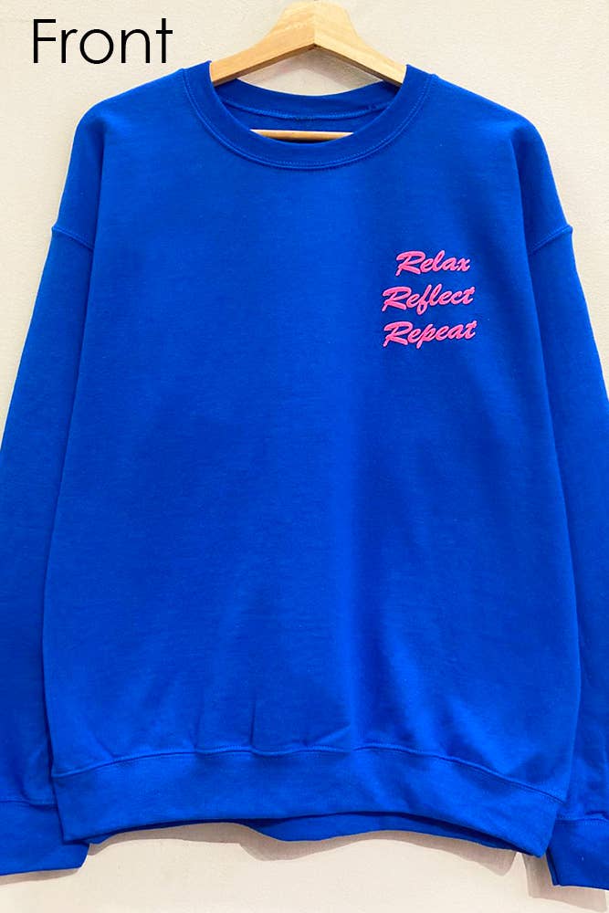Relax Reflect Repeat Sweatshirt