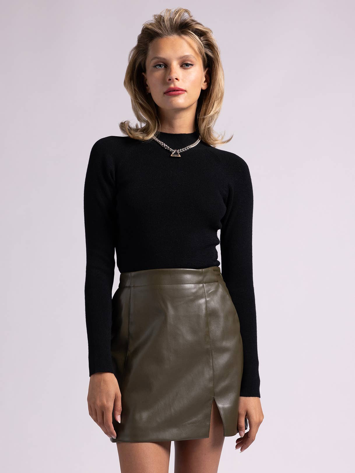 Mock Neck Long Sleeve - MALIN TOP