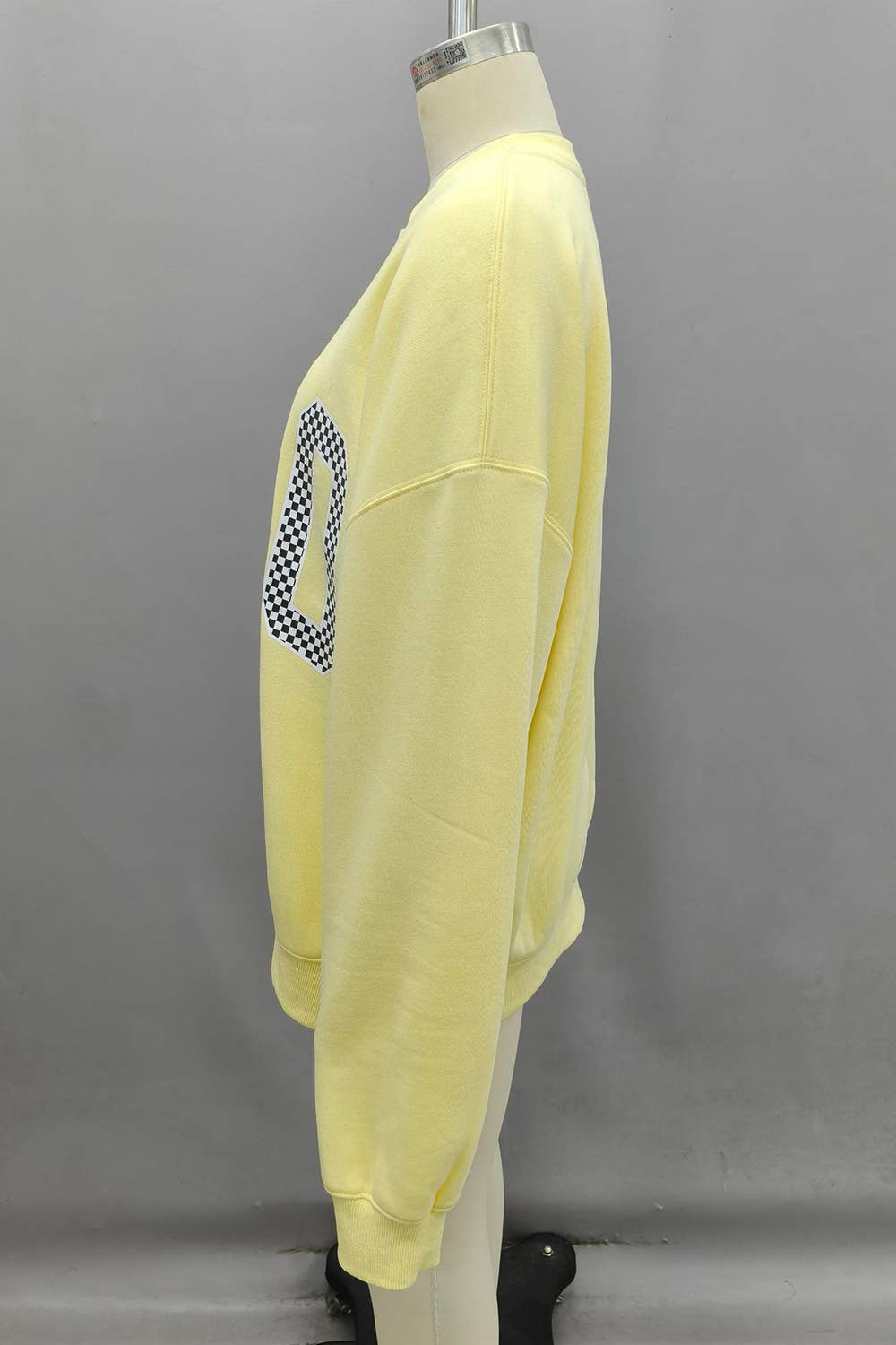 CIAO Print Reversible Mock Neck Sweatshirt