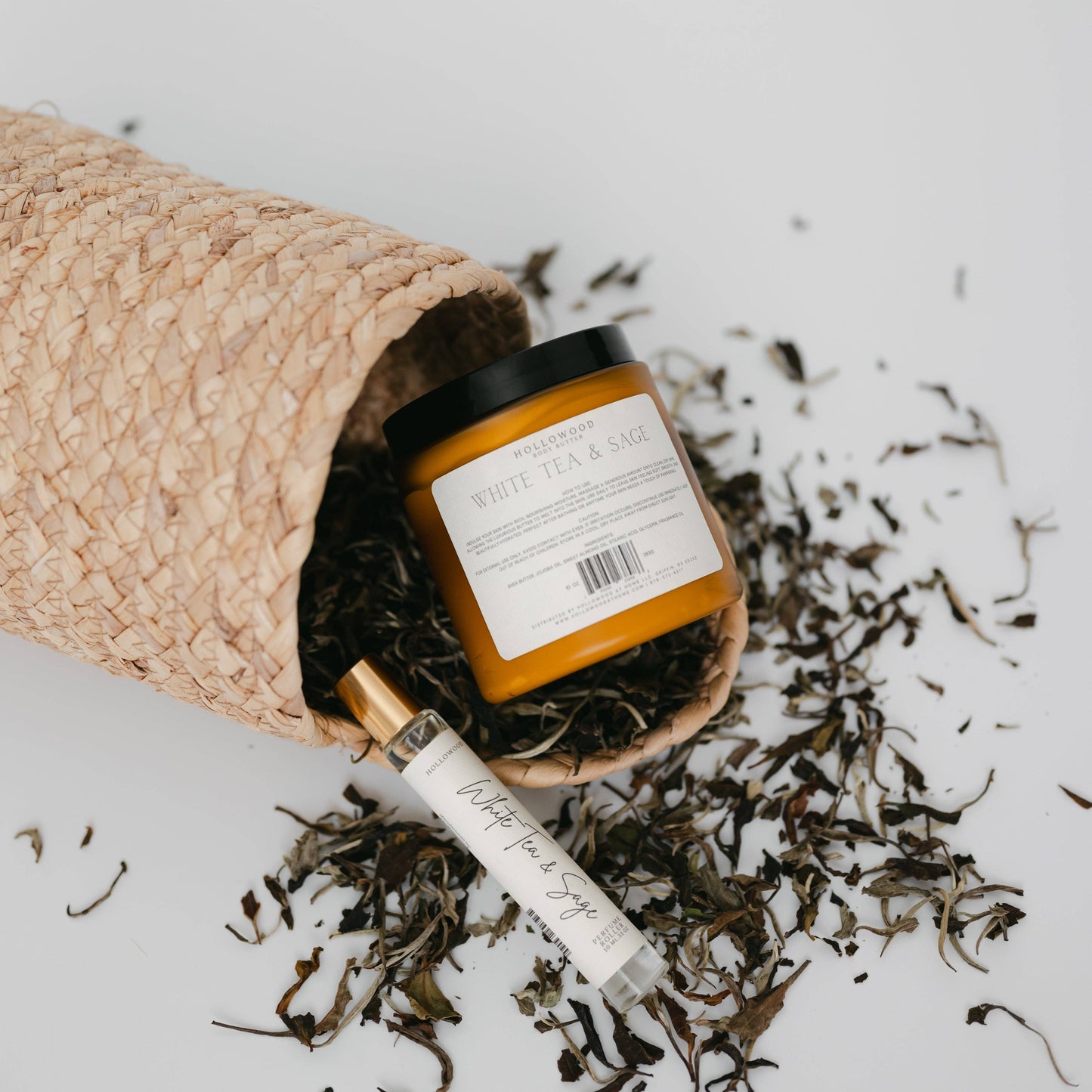 WHITE TEA & SAGE | PERFUME ROLLER