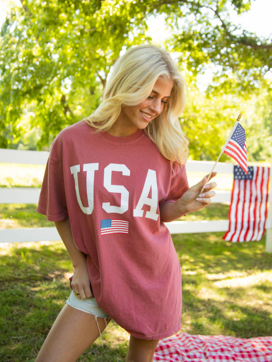 USA FLAG TEE