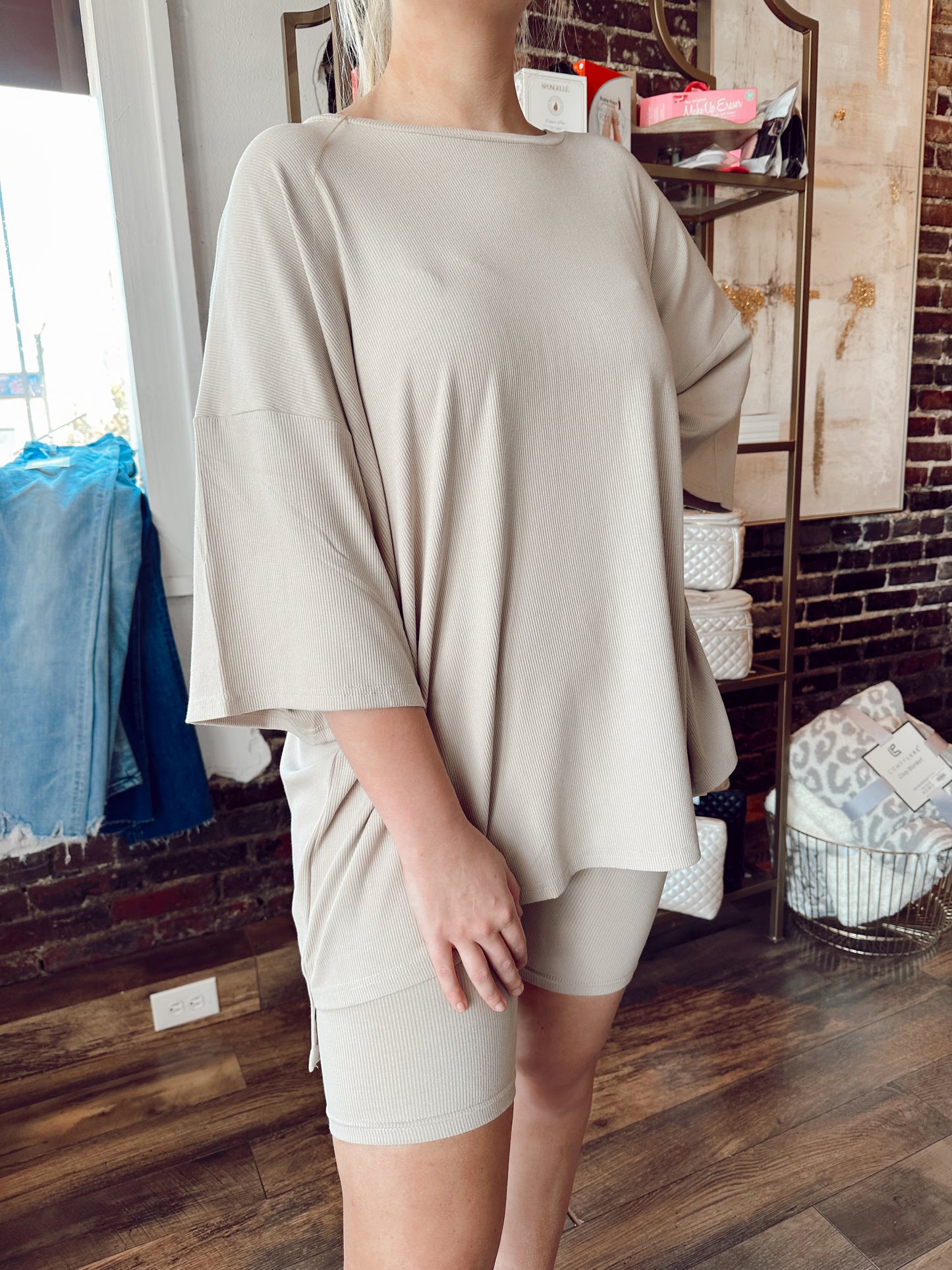 Ribbed Tunic by KARLIE