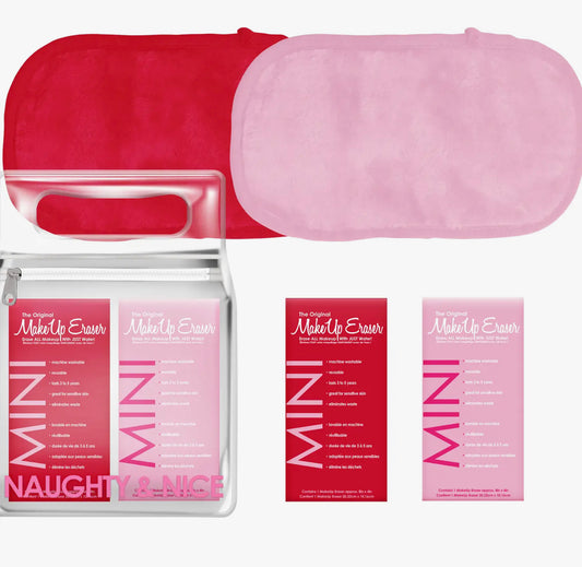 Naughty and Nice Mini MakeupErasers set