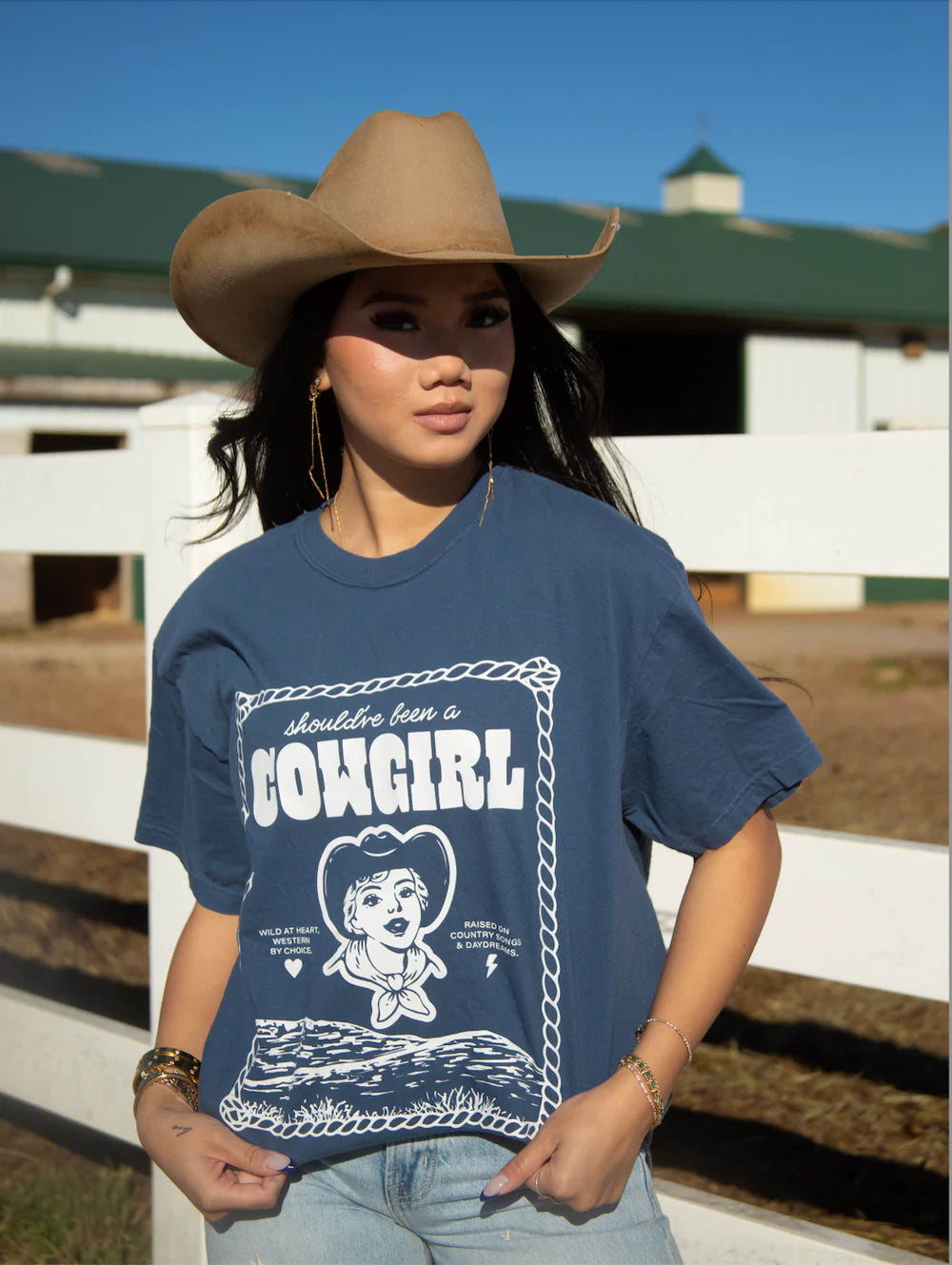should've been a cowgirl tee CHARLIE SOUTHERN