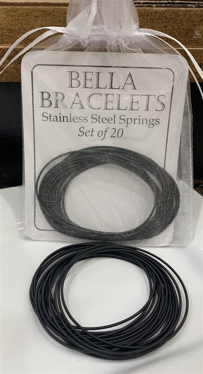 "Bella Bracelets" Set of 20- Black