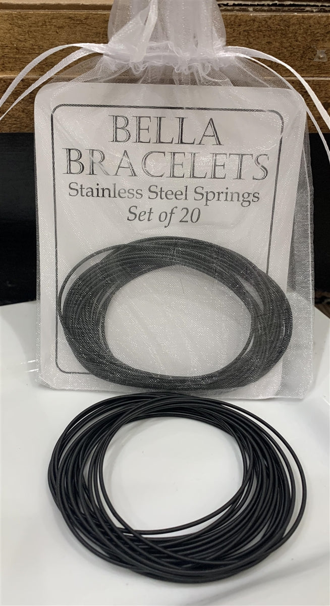Bella Bracelets Set of 20- Black