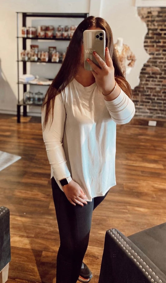 Simple Life Round Neck Basic FINAL SALE WAS $21