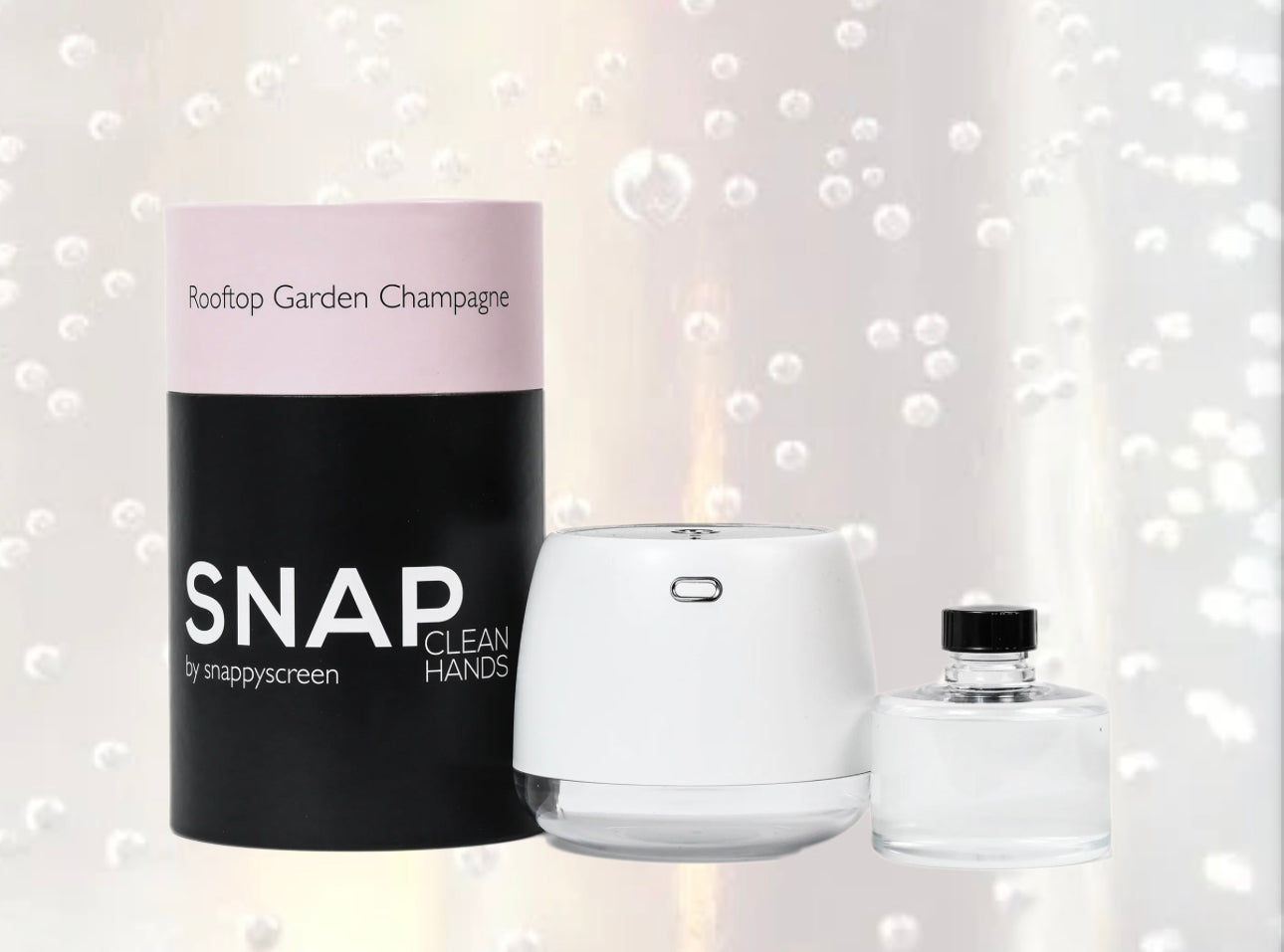 SNAP touchless mister set- Rooftop Garden Champagne