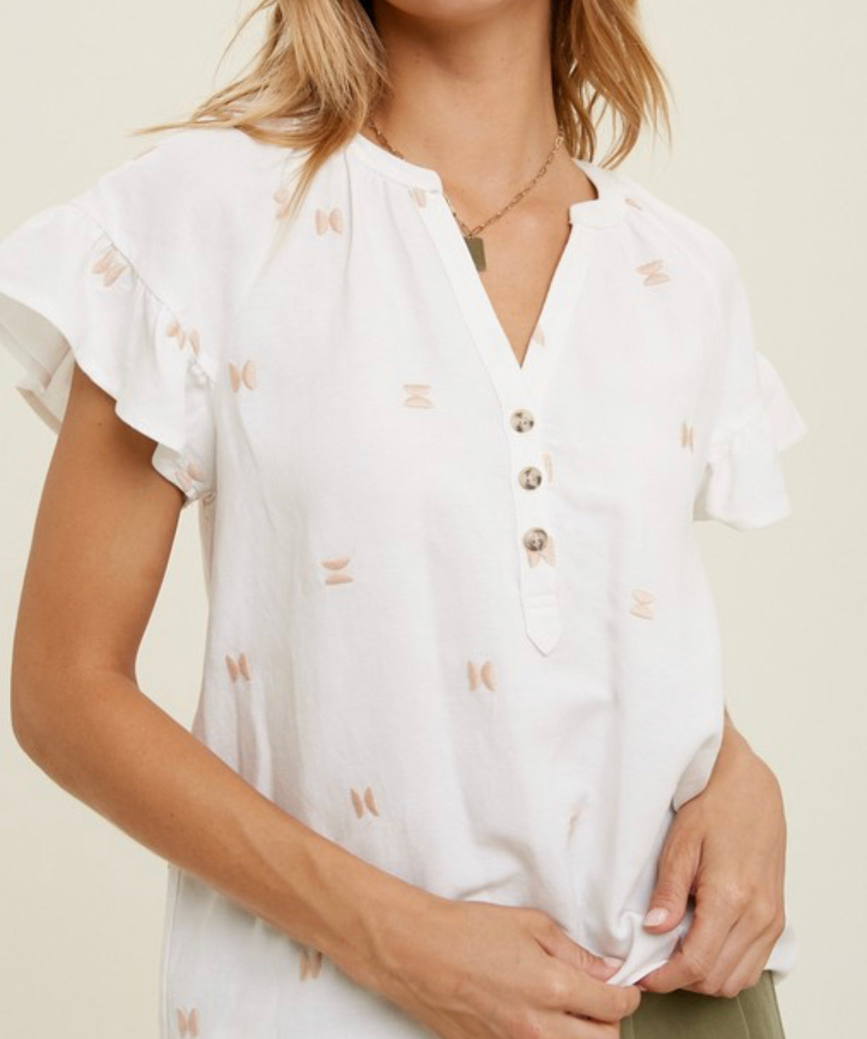 little miss bow blouse WAS $52